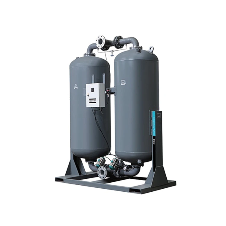 Licht verwarmde adsorptiedroger